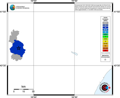 Mappa EMS - territori comuni