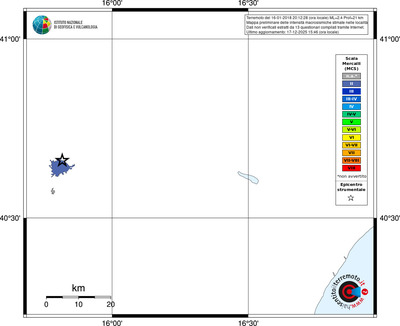 Mappa MCS - territori località