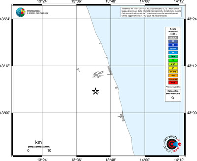 Mappa MCS - territori località