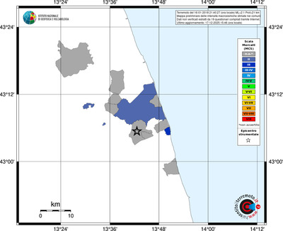 Mappa MCS - territori comuni