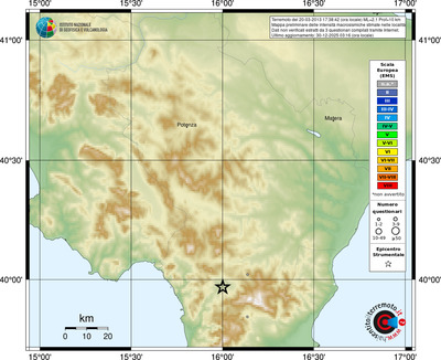 Mappa EMS - località