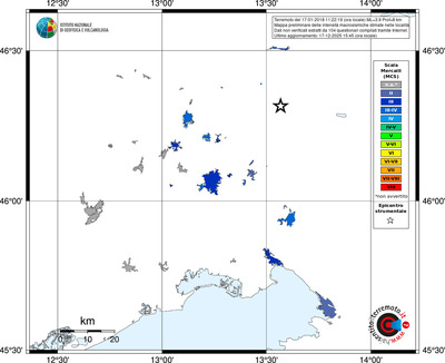 Mappa MCS - territori località