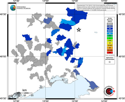 Mappa MCS - territori comuni
