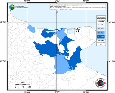 Mappa territorio comunale con almeno 3 questionari