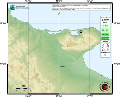 Mappa comuni con almeno 3 questionari