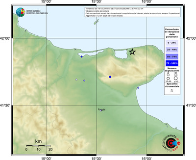 Mappa comuni con almeno 3 questionari