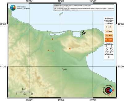 Mappa comuni con almeno 3 questionari