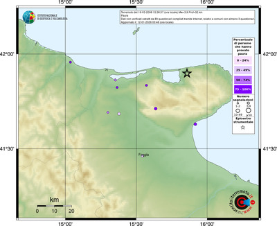 Mappa comuni con almeno 3 questionari