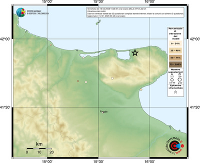 Mappa comuni con almeno 3 questionari