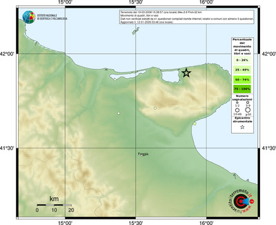 Mappa comuni con almeno 3 questionari