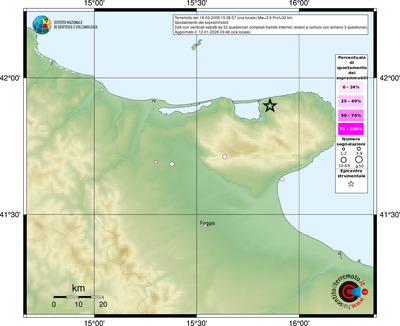 Mappa comuni con almeno 3 questionari