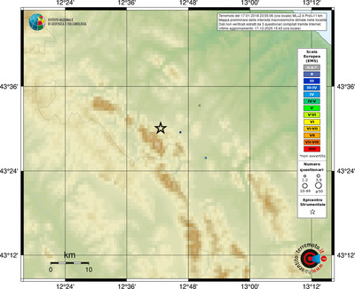 Mappa EMS - località
