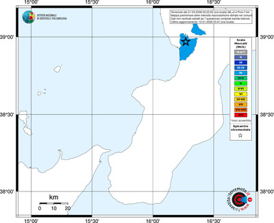 Mappa MCS - territori comuni