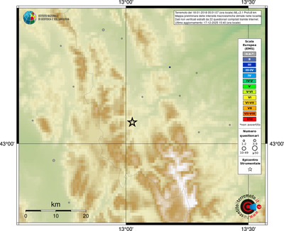 Mappa EMS - località