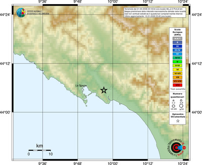 Mappa EMS - località