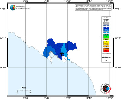 Mappa MCS - territori comuni