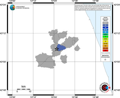 Mappa MCS - territori comuni