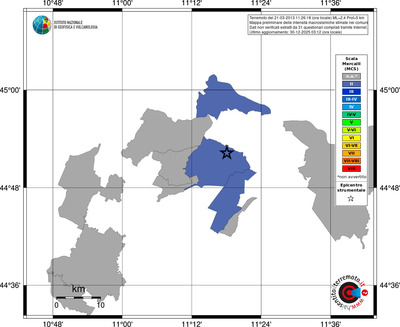 Mappa MCS - territori comuni