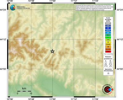 Mappa EMS - località