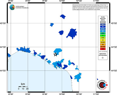 Mappa MCS - territori comuni