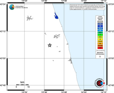 Mappa MCS - territori località