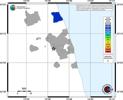 Mappa MCS - territori comuni