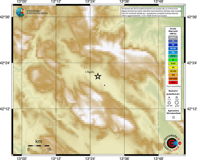 Mappa MCS - località