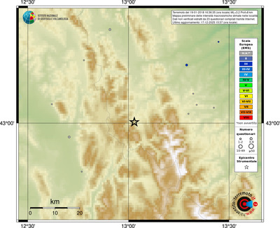 Mappa EMS - località