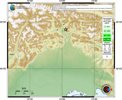 Mappa comuni con almeno 3 questionari