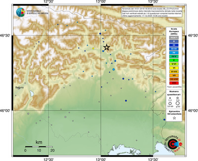 Mappa EMS - località