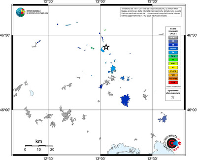 Mappa MCS - territori località