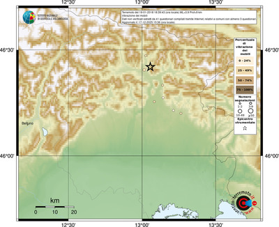 Mappa comuni con almeno 3 questionari