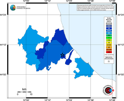 Mappa MCS - territori comuni