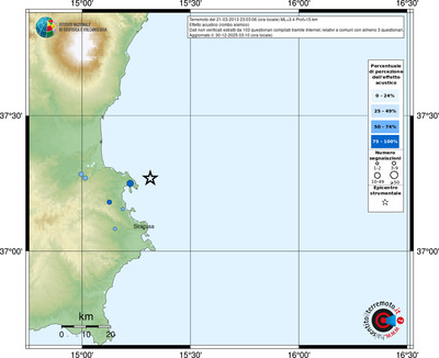 Mappa comuni con almeno 3 questionari