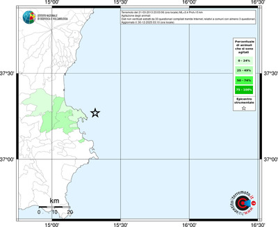 Mappa territorio comunale con almeno 3 questionari