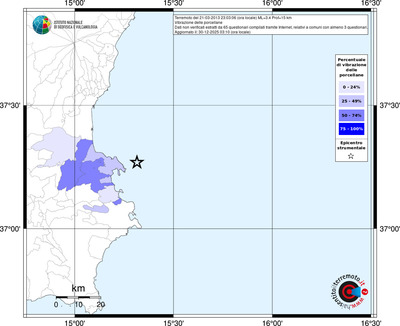 Mappa territorio comunale con almeno 3 questionari