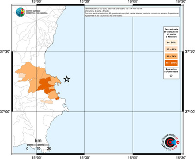 Mappa territorio comunale con almeno 3 questionari