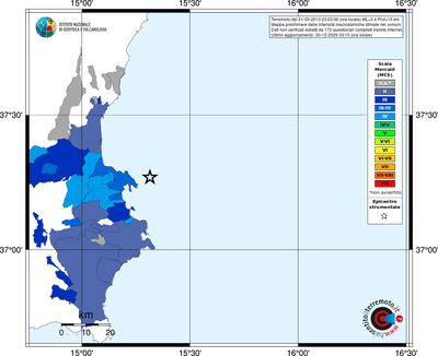 Mappa MCS - territori comuni