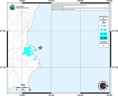 Mappa territorio comunale con almeno 3 questionari