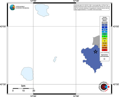 Mappa MCS - territori comuni