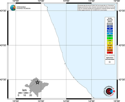 Mappa MCS - territori comuni