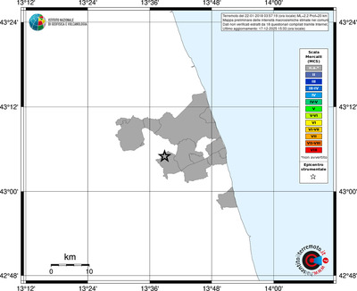 Mappa MCS - territori comuni