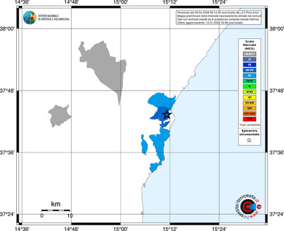 Mappa MCS - territori comuni