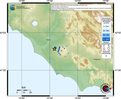 Mappa comuni con almeno 3 questionari