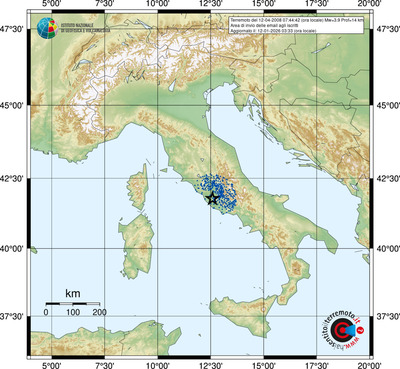 Area di invio delle email agli iscritti