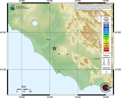 Mappa EMS - località