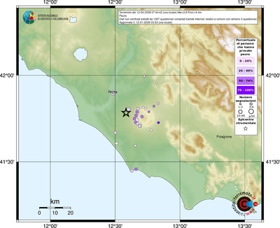 Mappa comuni con almeno 3 questionari