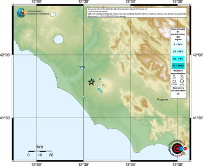 Mappa comuni con almeno 3 questionari