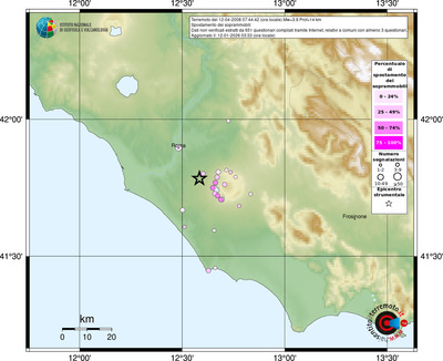 Mappa comuni con almeno 3 questionari