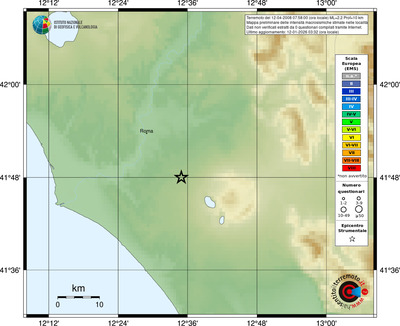 Mappa EMS - località